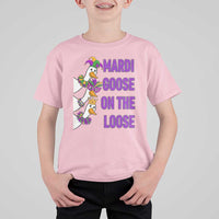 Funny Mardi Gras T Shirt For Kid Louisiana Carnival Silly Goose Festival