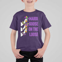 Funny Mardi Gras T Shirt For Kid Louisiana Carnival Silly Goose Festival