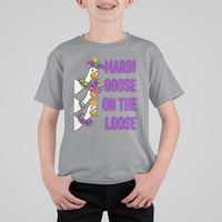 Funny Mardi Gras T Shirt For Kid Louisiana Carnival Silly Goose Festival