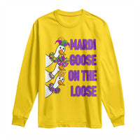 Funny Mardi Gras Long Sleeve Shirt Louisiana Carnival Silly Goose Festival