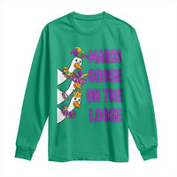 Funny Mardi Gras Long Sleeve Shirt Louisiana Carnival Silly Goose Festival