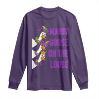 Funny Mardi Gras Long Sleeve Shirt Louisiana Carnival Silly Goose Festival