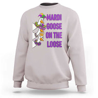 Funny Mardi Gras Sweatshirt Louisiana Carnival Silly Goose Festival