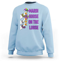 Funny Mardi Gras Sweatshirt Louisiana Carnival Silly Goose Festival