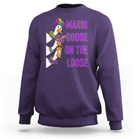 Funny Mardi Gras Sweatshirt Louisiana Carnival Silly Goose Festival