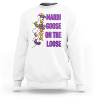Funny Mardi Gras Sweatshirt Louisiana Carnival Silly Goose Festival