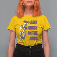Funny Mardi Gras T Shirt For Women Louisiana Carnival Silly Goose Festival