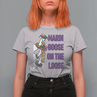 Funny Mardi Gras T Shirt For Women Louisiana Carnival Silly Goose Festival