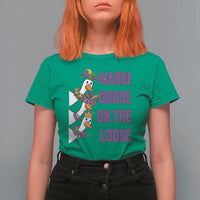 Funny Mardi Gras T Shirt For Women Louisiana Carnival Silly Goose Festival