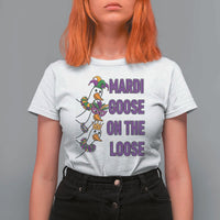 Funny Mardi Gras T Shirt For Women Louisiana Carnival Silly Goose Festival