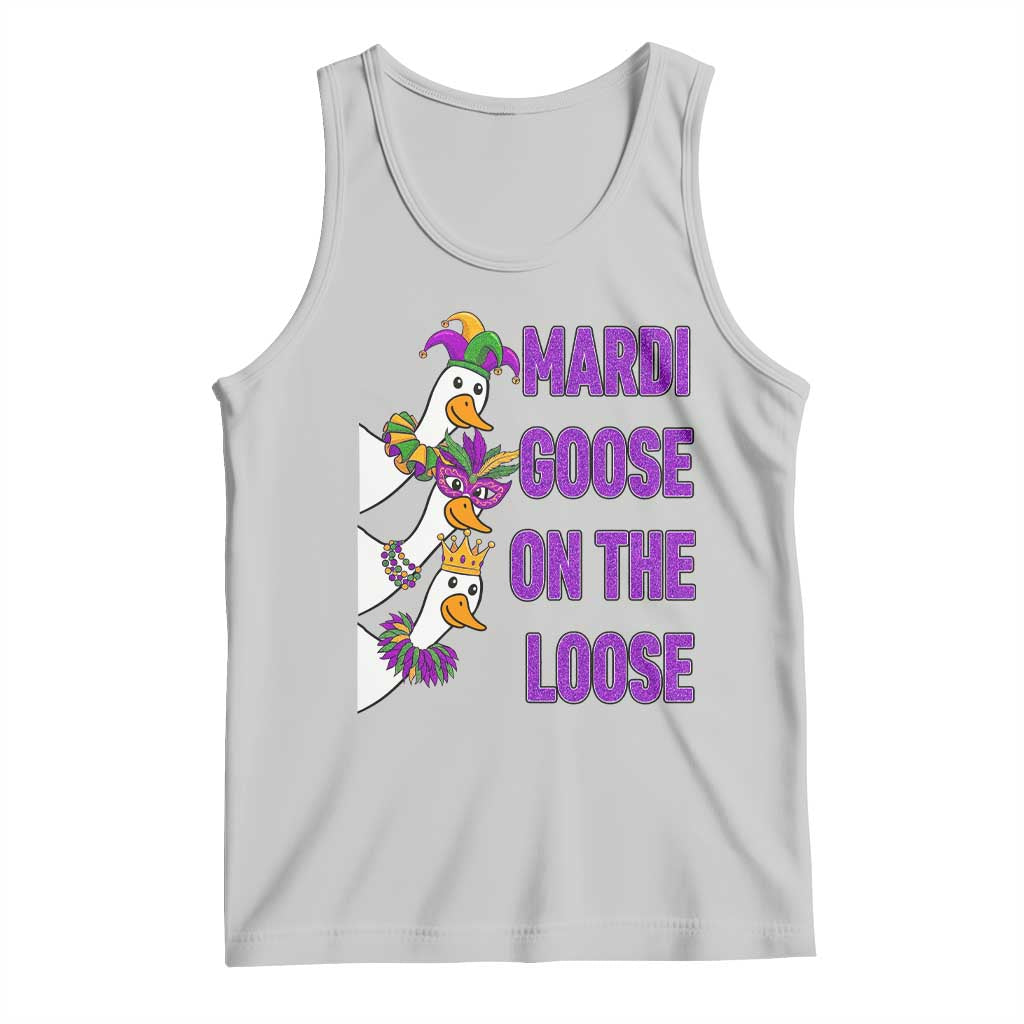 Funny Mardi Gras Tank Top Louisiana Carnival Silly Goose Festival