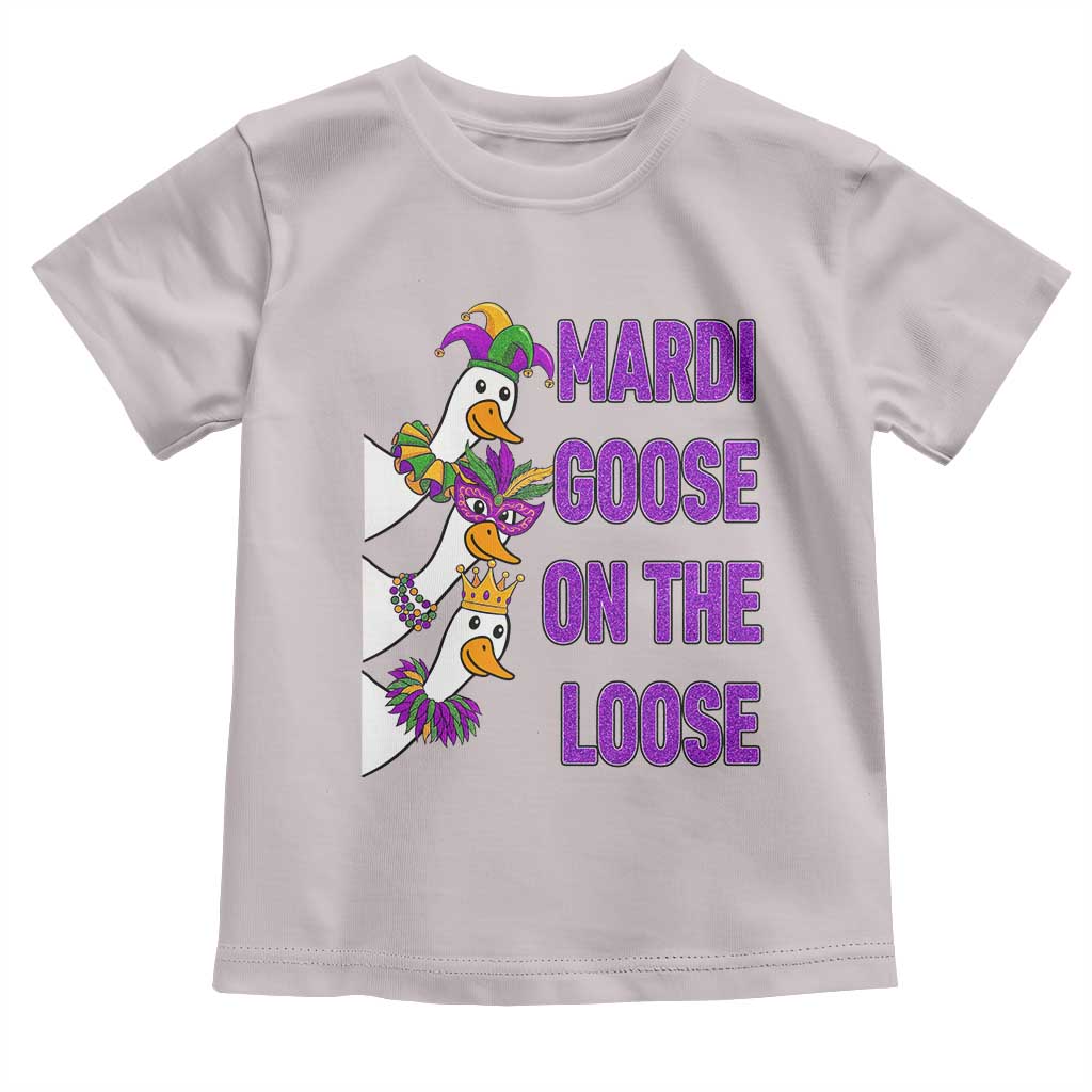 Funny Mardi Gras Toddler T Shirt Louisiana Carnival Silly Goose Festival