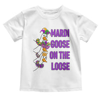 Funny Mardi Gras Toddler T Shirt Louisiana Carnival Silly Goose Festival