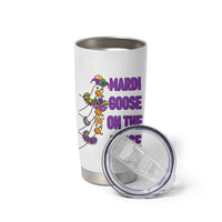 Funny Mardi Gras Tumbler Cup Louisiana Carnival Silly Goose Festival