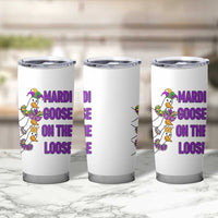 Funny Mardi Gras Tumbler Cup Louisiana Carnival Silly Goose Festival