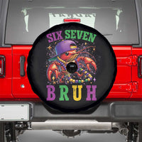67 Mardi Gras Spare Tire Cover Funny Crawfish Six Seven Bruh Meme