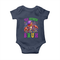 67 Mardi Gras Baby Onesie Funny Crawfish Six Seven Bruh Meme