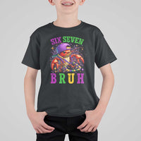 67 Mardi Gras T Shirt For Kid Funny Crawfish Six Seven Bruh Meme