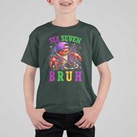 67 Mardi Gras T Shirt For Kid Funny Crawfish Six Seven Bruh Meme