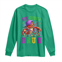 67 Mardi Gras Long Sleeve Shirt Funny Crawfish Six Seven Bruh Meme