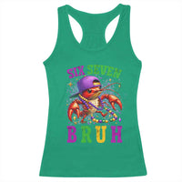 67 Mardi Gras Racerback Tank Top Funny Crawfish Six Seven Bruh Meme
