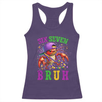 67 Mardi Gras Racerback Tank Top Funny Crawfish Six Seven Bruh Meme