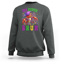 67 Mardi Gras Sweatshirt Funny Crawfish Six Seven Bruh Meme