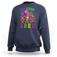 67 Mardi Gras Sweatshirt Funny Crawfish Six Seven Bruh Meme