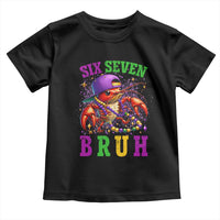 67 Mardi Gras Toddler T Shirt Funny Crawfish Six Seven Bruh Meme