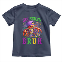 67 Mardi Gras Toddler T Shirt Funny Crawfish Six Seven Bruh Meme