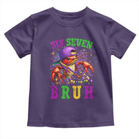 67 Mardi Gras Toddler T Shirt Funny Crawfish Six Seven Bruh Meme