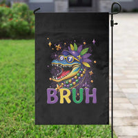 67 Mardi Gras Garden Flag Funny Alligator Six Seven Bruh Meme