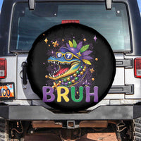 67 Mardi Gras Spare Tire Cover Funny Alligator Six Seven Bruh Meme