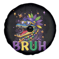 67 Mardi Gras Spare Tire Cover Funny Alligator Six Seven Bruh Meme