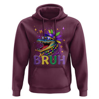 67 Mardi Gras Hoodie Funny Alligator Six Seven Bruh Meme