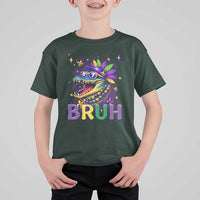 67 Mardi Gras T Shirt For Kid Funny Alligator Six Seven Bruh Meme