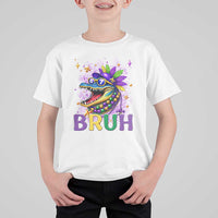 67 Mardi Gras T Shirt For Kid Funny Alligator Six Seven Bruh Meme