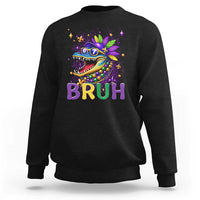 67 Mardi Gras Sweatshirt Funny Alligator Six Seven Bruh Meme