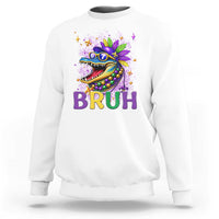 67 Mardi Gras Sweatshirt Funny Alligator Six Seven Bruh Meme