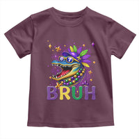 67 Mardi Gras Toddler T Shirt Funny Alligator Six Seven Bruh Meme