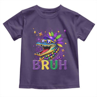 67 Mardi Gras Toddler T Shirt Funny Alligator Six Seven Bruh Meme