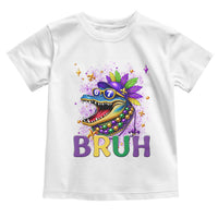 67 Mardi Gras Toddler T Shirt Funny Alligator Six Seven Bruh Meme