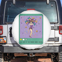 The Life Of The Mardi Gras Queen Spare Tire Cover