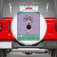 The Life Of The Mardi Gras Queen Spare Tire Cover