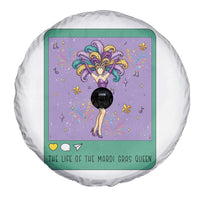 The Life Of The Mardi Gras Queen Spare Tire Cover