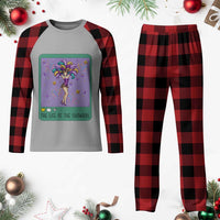 The Life Of The Mardi Gras Queen Plaid Pajama Set