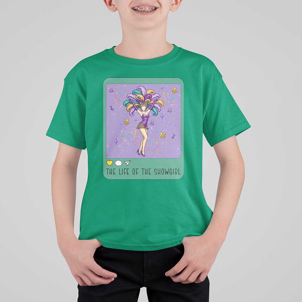 The Life Of The Mardi Gras Queen T Shirt For Kid