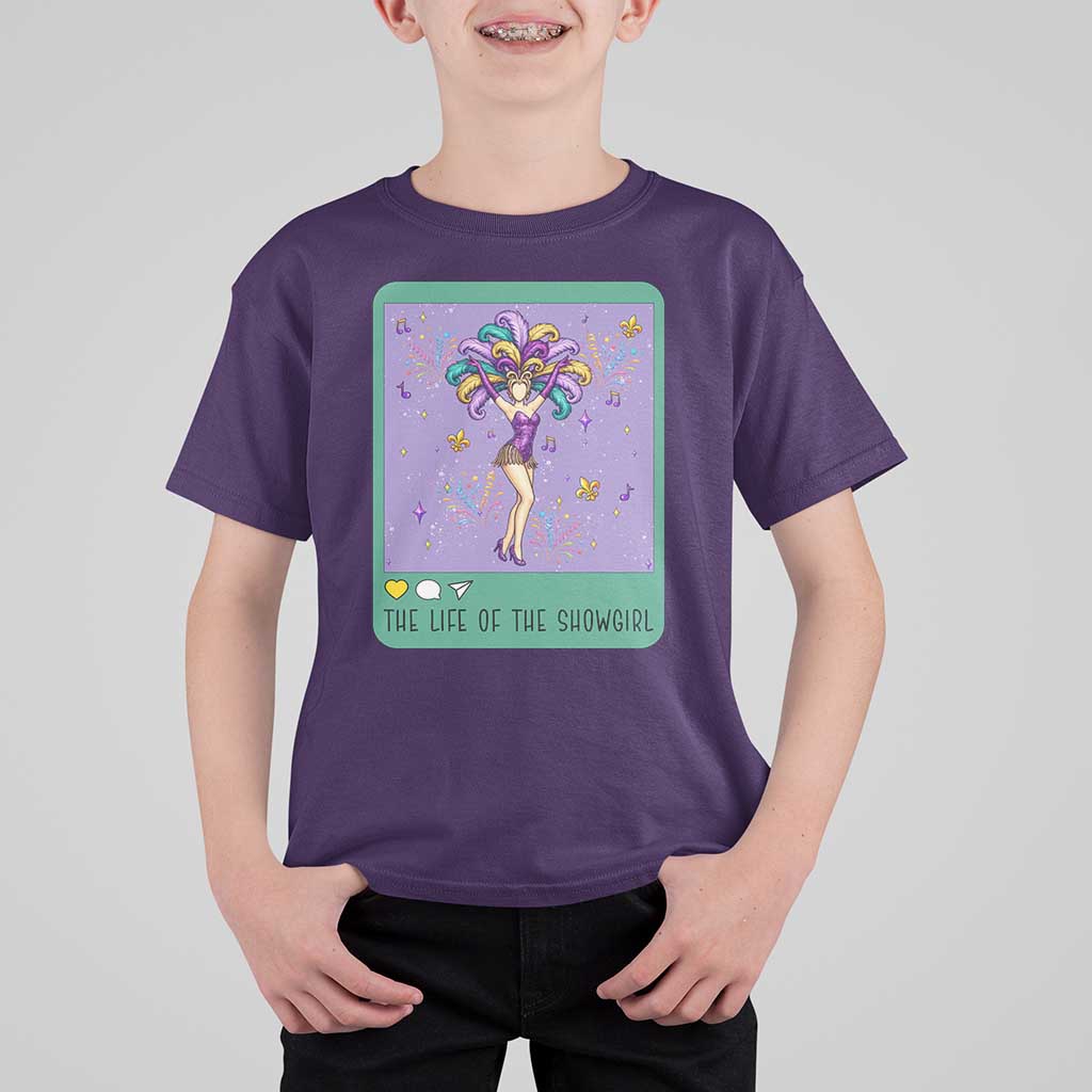 The Life Of The Mardi Gras Queen T Shirt For Kid