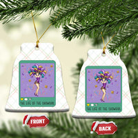 The Life Of The Mardi Gras Queen Ceramic Ornament