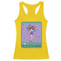 The Life Of The Mardi Gras Queen Racerback Tank Top